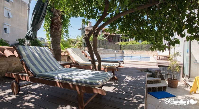 تخت مخصوص حمام آفتاب